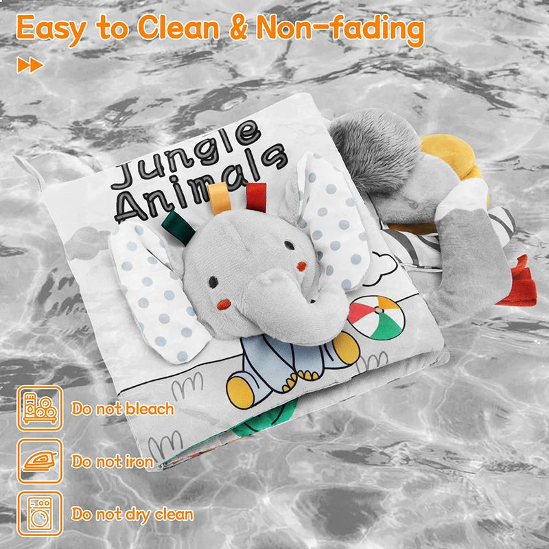 Soft Baby Books 3D Touch Feel Early Learning book