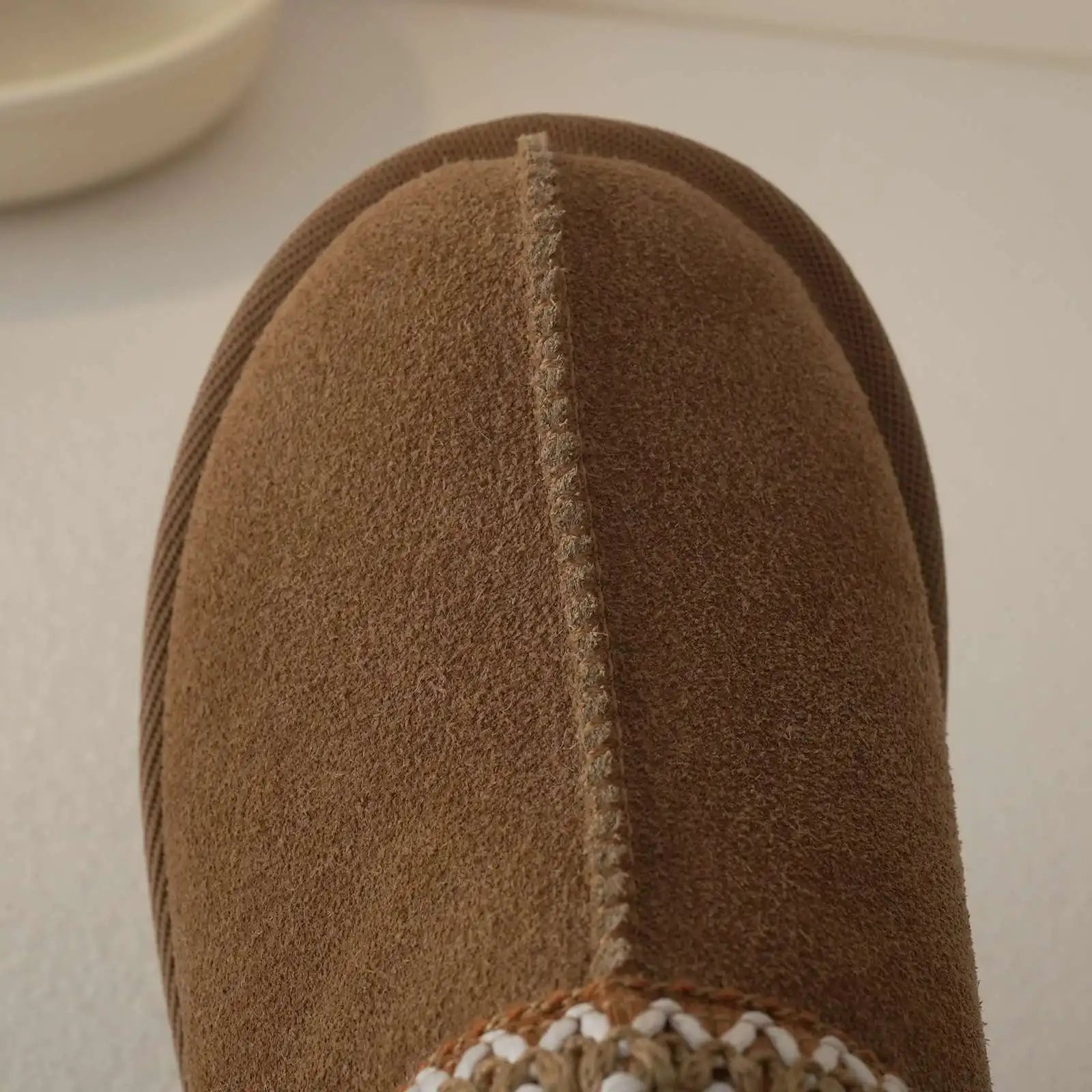 Winter Cowhide Suede Snow Boots Boys / Girls