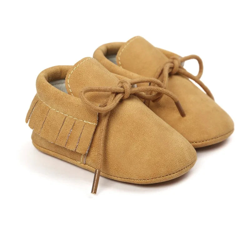 Suede Newborn Baby Boy/Girl Baby Moccasins