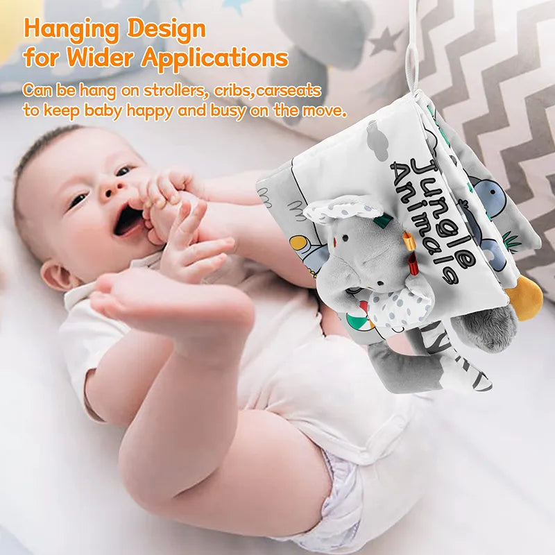 Soft Baby Books 3D Touch Feel  Early Learning book