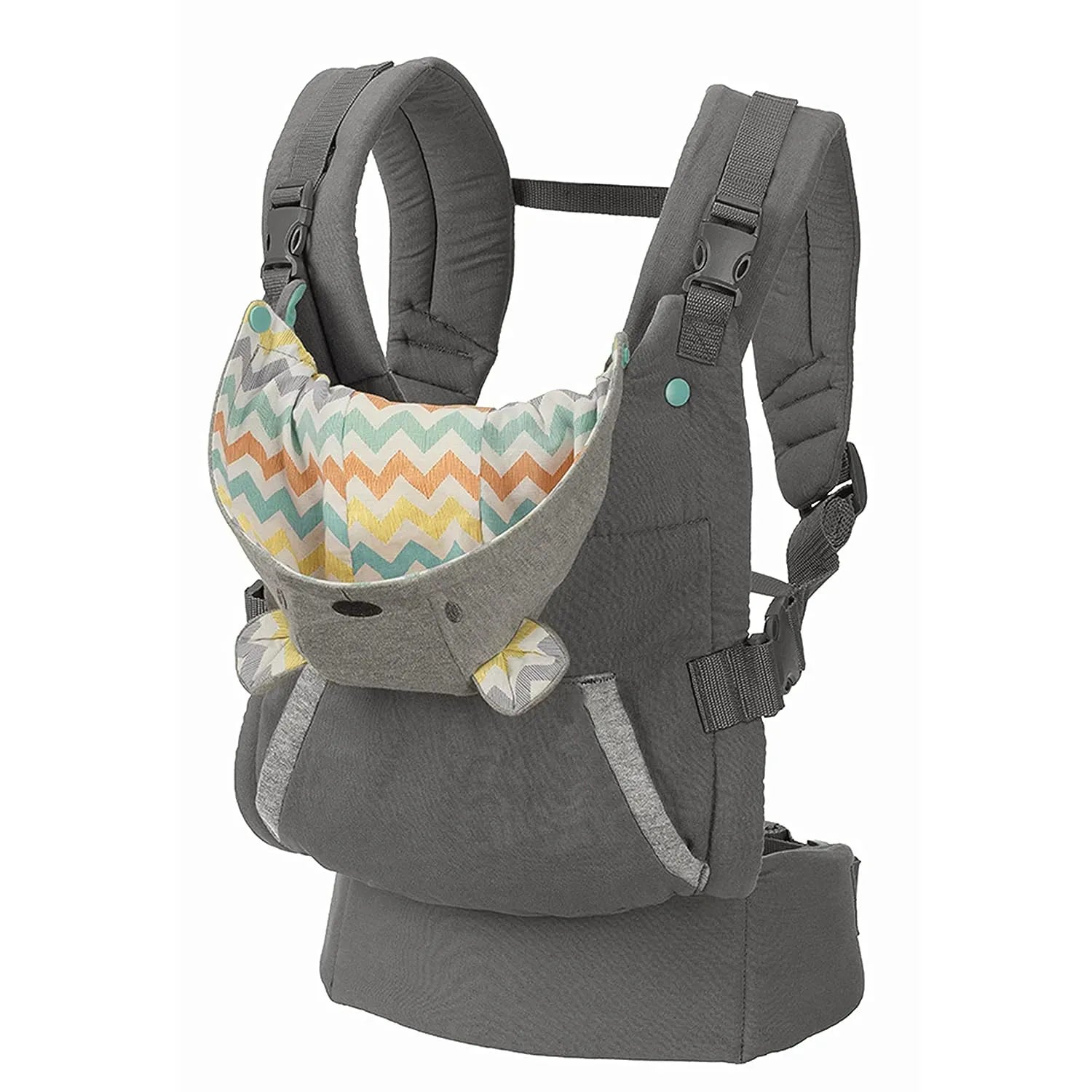 Cotton Baby Shoulder Strap Carrier with Hat, Multifunctional